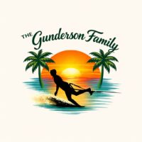 Gold - Gunderson Family logo for Barefoot Worlds